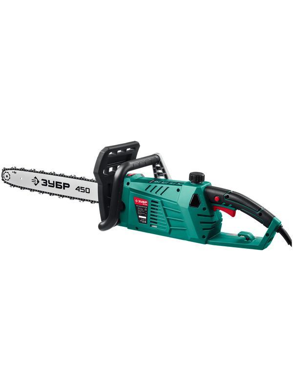 ЗУБР 2700 Вт, 45 см шина, электрическая цепная пила (ПЦ-2745)