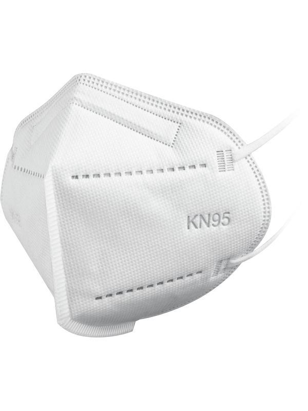 ЗУБР KN-95, класс защиты FFP2, 10 шт, фильтрующая полумаска (11165-2)