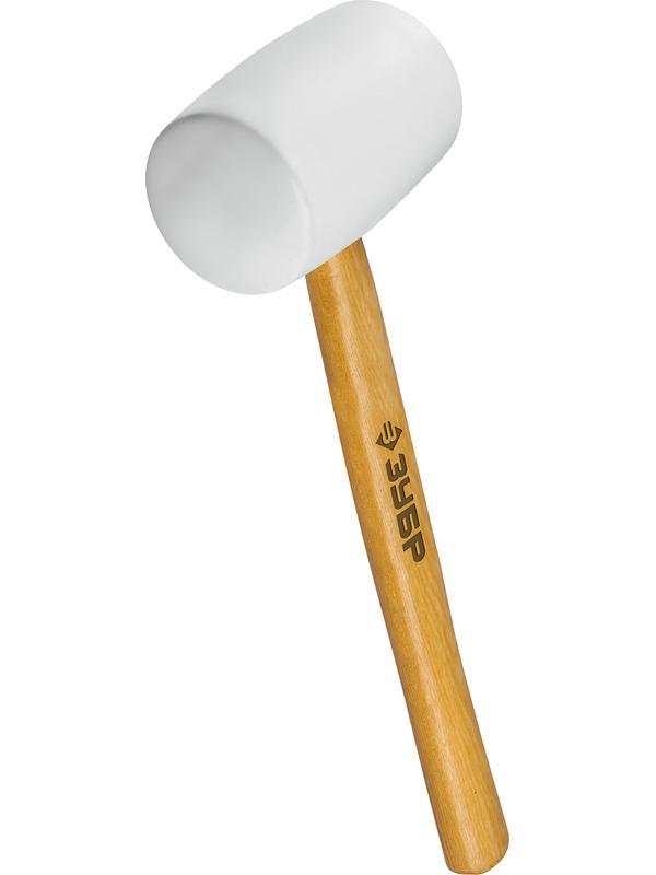 ЗУБР 450 г, белая, резиновая киянка (20511-450)