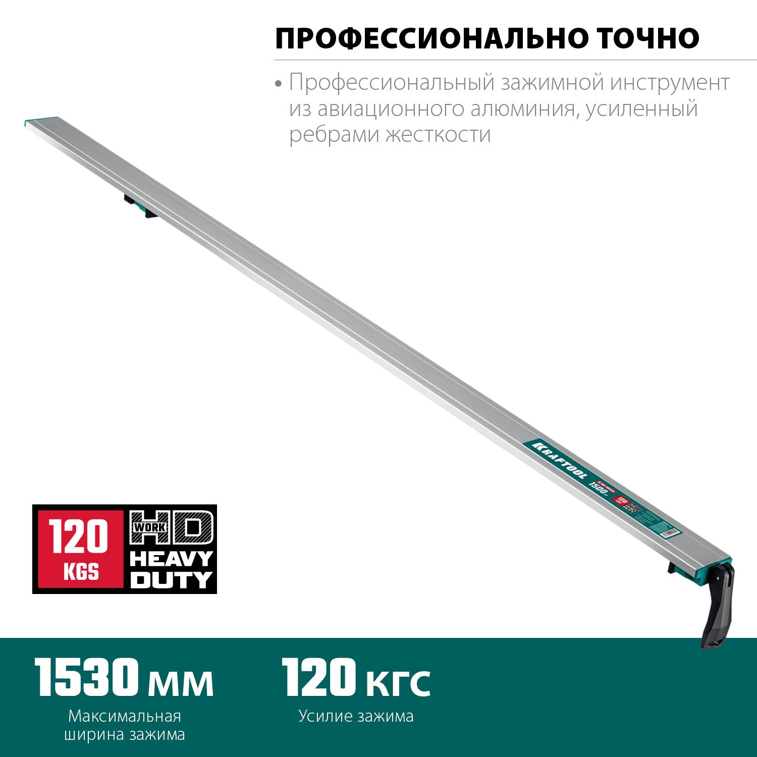 KRAFTOOL CG-150, 1500 мм, направляющая шина (32235-1.5)