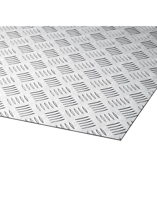 ЗУБР Квинтет, 300 х 600 х 1.5 мм, алюминиевый рифленый лист, Профессионал (53833)