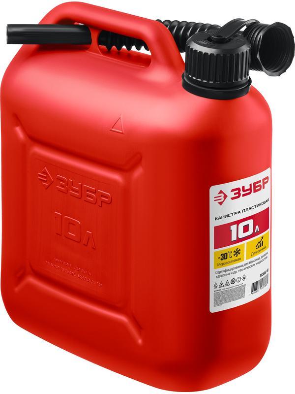 ЗУБР 10 л, пластиковая канистра (38366-10)