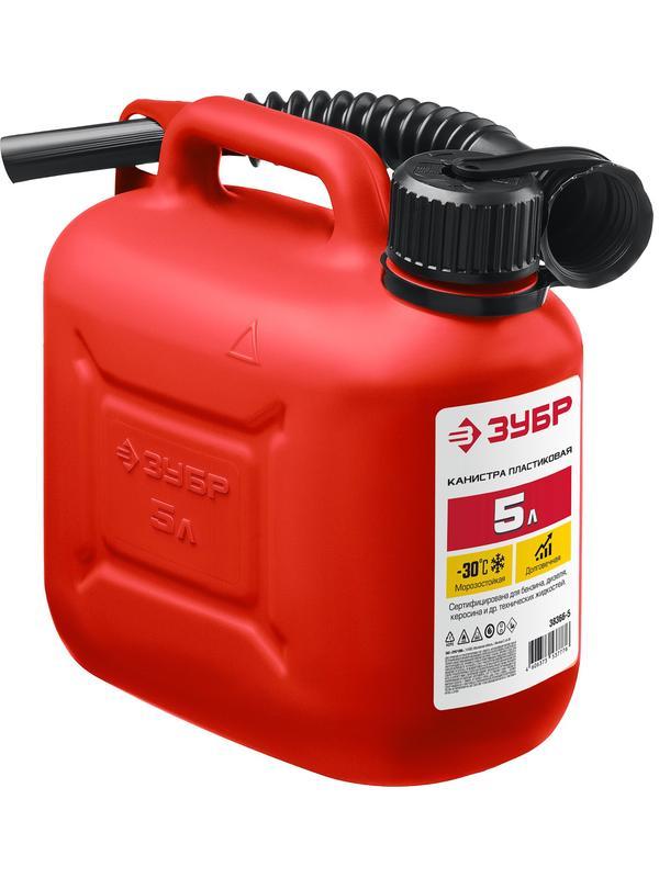 ЗУБР 5 л, пластиковая канистра (38366-5)