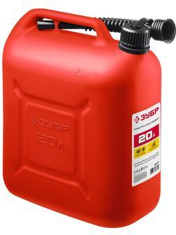 ЗУБР 20 л, пластиковая канистра (38366-20)