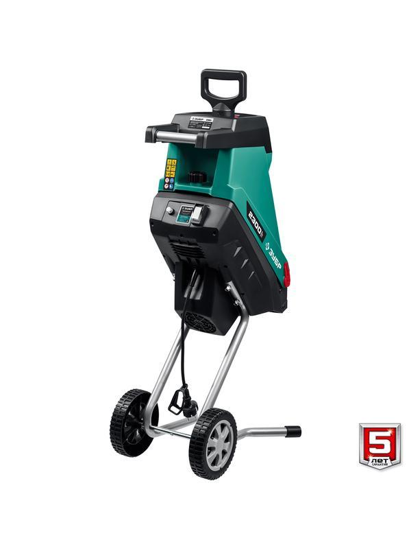 ЗУБР 2300 Вт, электрический садовый измельчитель (ЗИЭ-40-2300)