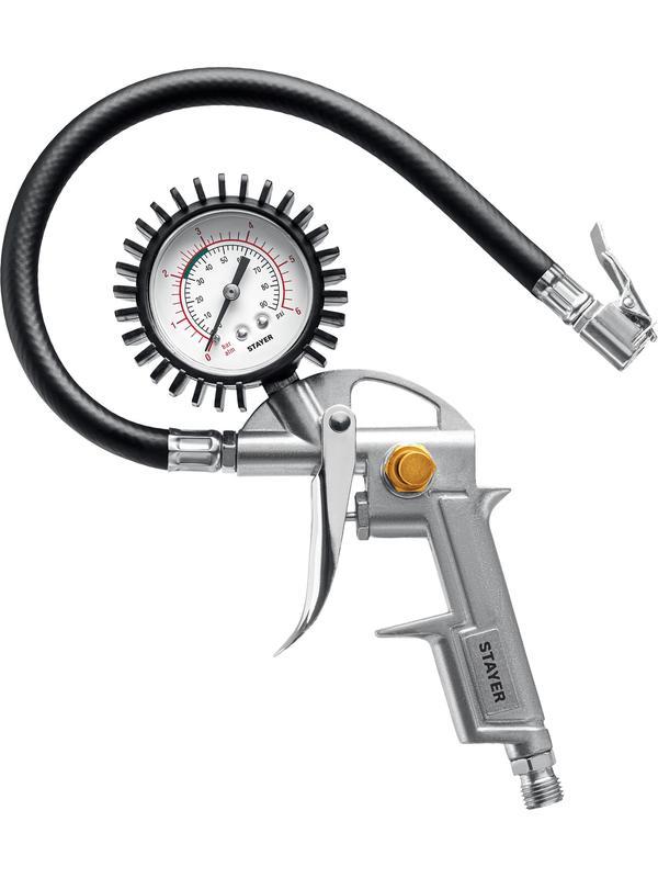 STAYER ORION-5S, 5 предметов, с нижним бачком, универсальный набор пневмоинструмента (06487-H5)