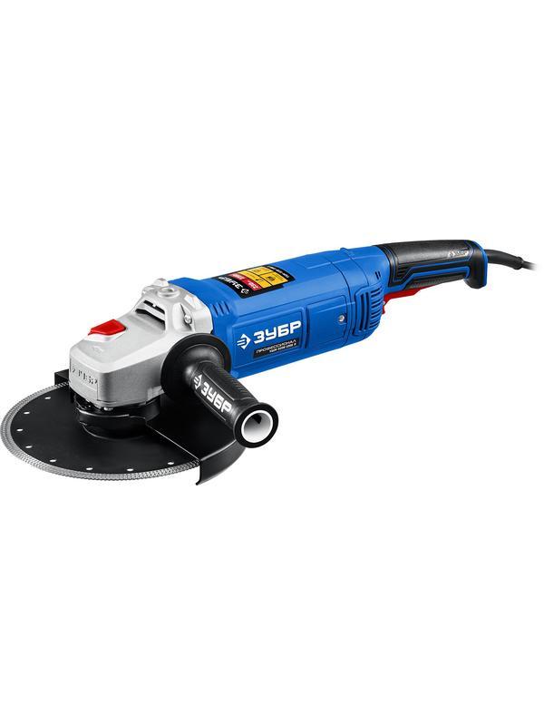 ЗУБР 2200 Вт, d230 мм, УШМ, Профессионал (УШМ-П230-2200 П)