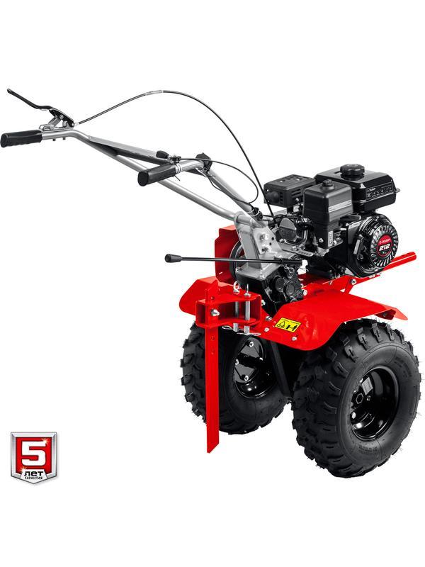 ЗУБР увеличенные колеса, 7 л.с., мотоблок с понижающей передачей (МТБ-400 У)