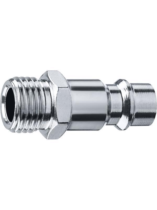 ЗУБР 1/4″M - рапид штуцер, переходник, Профессионал (64915-1/4)