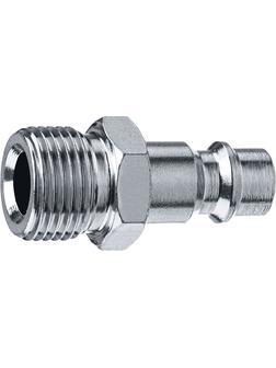 ЗУБР 3/8″M - рапид штуцер, переходник, Профессионал (64915-3/8)