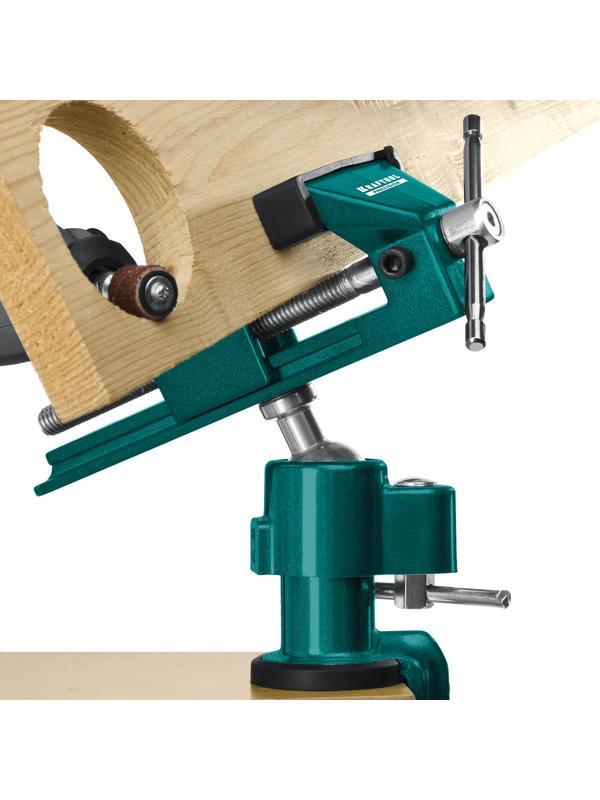 KRAFTOOL Precision, 75 мм, шарнирно-поворотные тиски (32711-75)