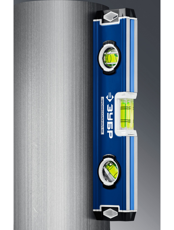 Уровень магнитный усиленный компактный ЗУБР 34581-023 / 230 мм.