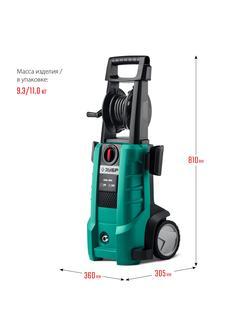 ЗУБР 180 Атм, 2300 Вт, мойка высокого давления, пистолет МИГ-180 (АВД-180)