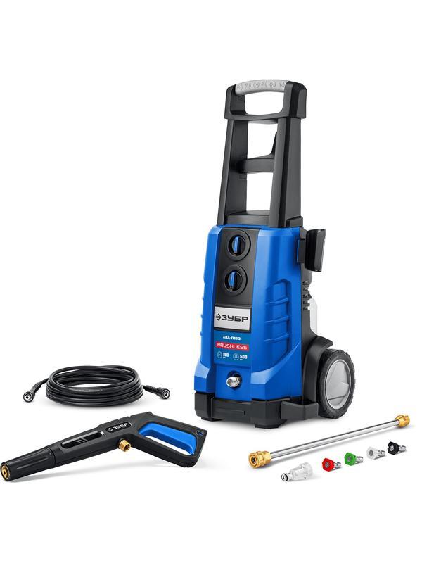 ЗУБР 180 Атм, 2300 Вт, мойка высокого давления, пистолет МИГ-280, Профессионал (АВД-П180)