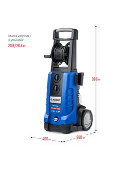 ЗУБР 200 Атм, 2600 Вт, мойка высокого давления, пистолет МИГ-280, Профессионал (АВД-П200)