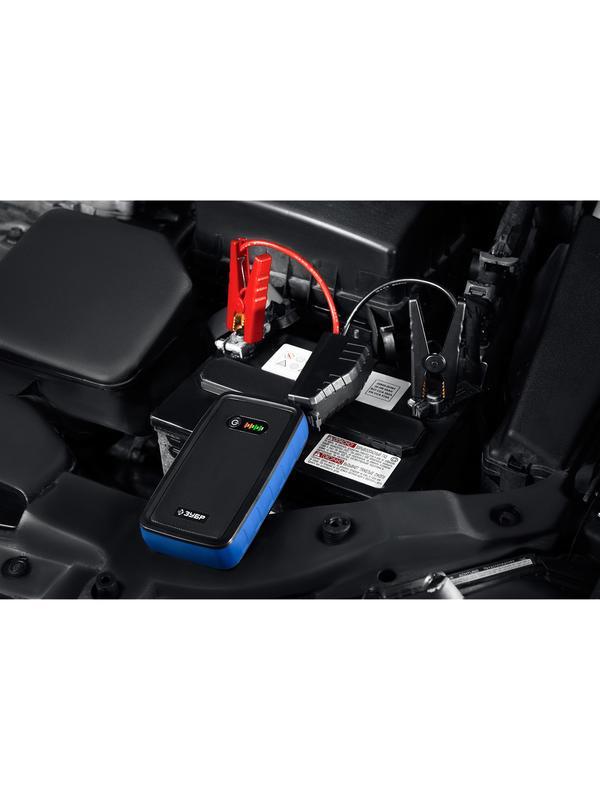 ЗУБР АПУ-800, 12 В, макс. 800 А, аккумуляторное пусковое устройство, Профессионал (59319)