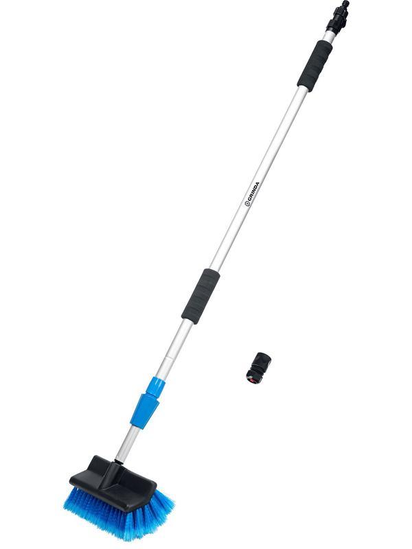 GRINDA RH-T, диаметр соединения 1/2″, телескопический удлинитель, щетка для мытья, коннекторы 1/2″, набор для мойки, PROLine (8-428486)