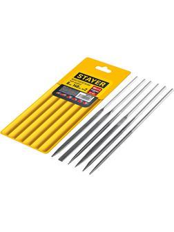 STAYER 6 шт, 140 мм, в чехле, набор надфилей (16013-H6)