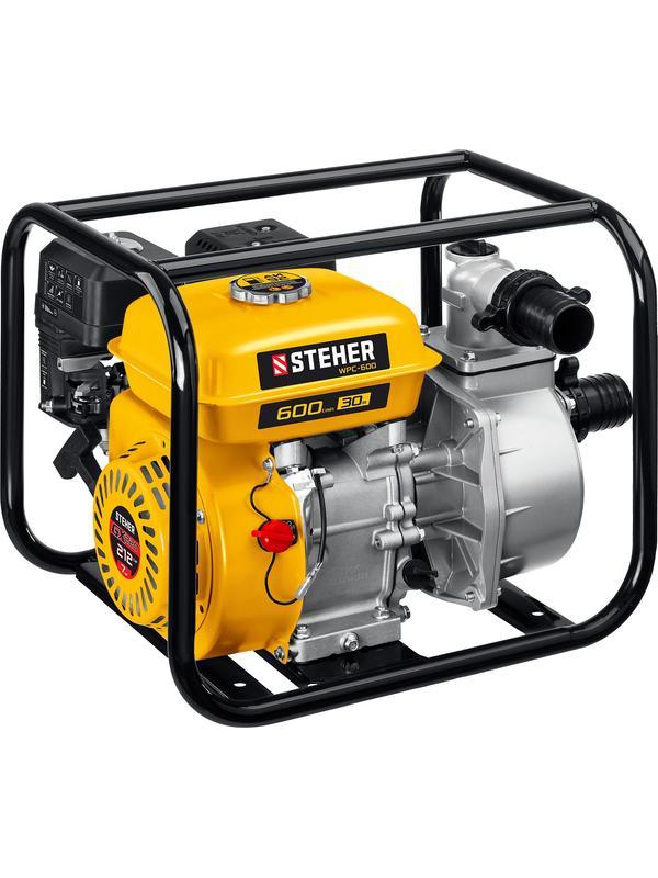 STEHER 600 л/мин, мотопомпа бензиновая (WPC-600)