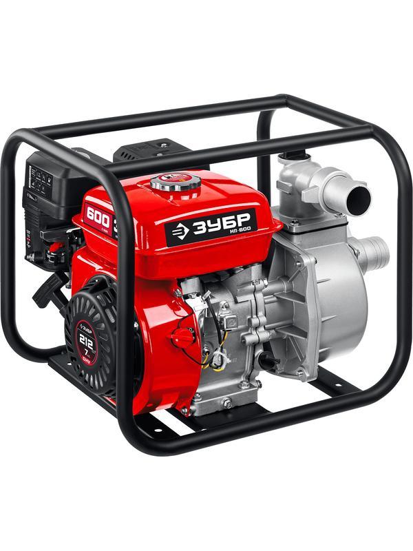 ЗУБР 600 л/мин, мотопомпа бензиновая (МП-600)