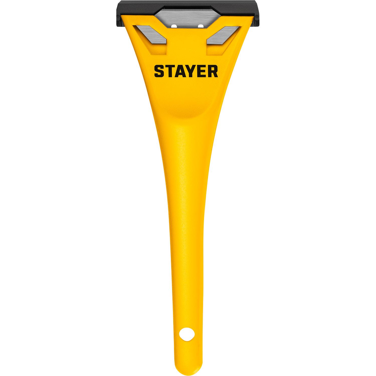 STAYER 60 мм, 5 доп. лезвий, компактный скребок (0851-H6)