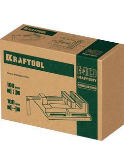 KRAFTOOL 100 мм, станочные сверлильные тиски (32715-100)