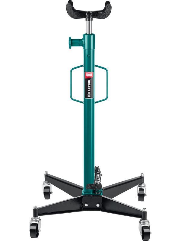 KRAFTOOL 0.5 т, 1140 - 1945 мм, гидравлическая трансмиссионная стойка (43461-0.5)