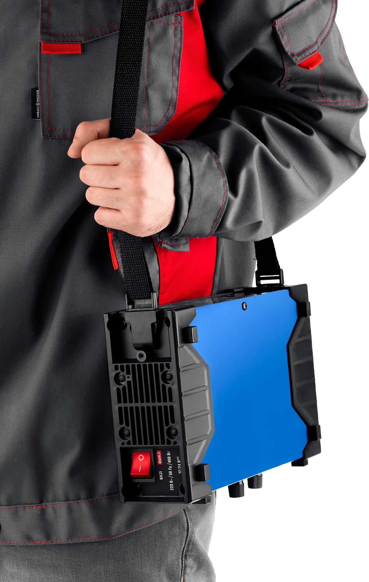 ЗУБР И-ЗП-300, 12/24 В, 100 А, 3-30 А, инверторное зарядно-предпусковое устройство (59323)