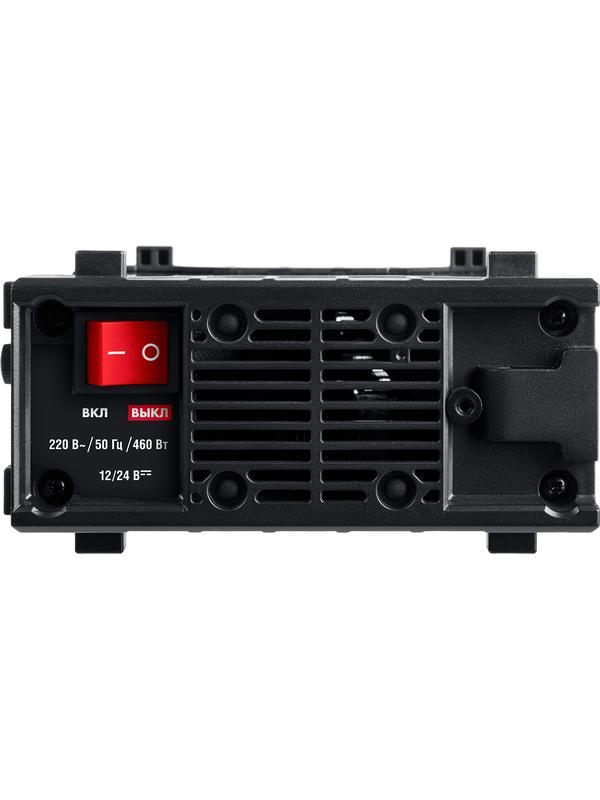 ЗУБР И-ЗП-300, 12/24 В, 100 А, 3-30 А, инверторное зарядно-предпусковое устройство (59323)