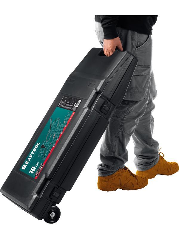 KRAFTOOL 10 т, в пластиковом кейсе, набор для правки кузова (43435-10)