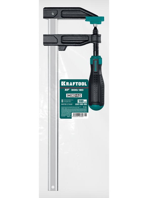 KRAFTOOL MF-300/080, 80 х 300 мм, струбцина F (32011-080-300)