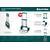 KRAFTOOL ATLANT, до 120кг, каркас и платформа из алюминия, платформа 48.5х35см, колеса d18см, вес 6.9кг, складная хозяйственная тележка (38751-120)