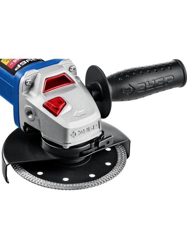 ЗУБР 1500 Вт, d125 мм, УШМ, Профессионал (УШМ-П125-1500 ПСТ)