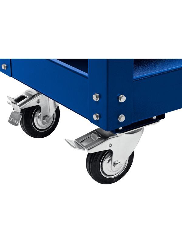 ЗУБР 820 х 405 х 955 мм, инструментальная тележка с выдвижным ящиком + 2 полки, Профессионал (38914)