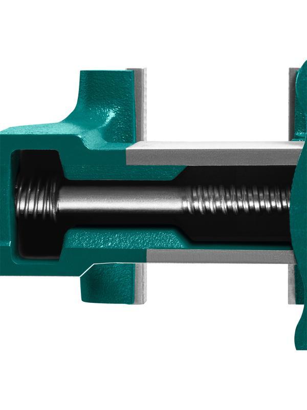 KRAFTOOL Grand, 100 мм, слесарные тиски (32702-100)