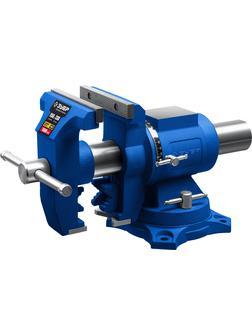 ЗУБР ЭКСПЕРТ-3D, 150 мм, многофункциональные слесарные тиски (32712-150)