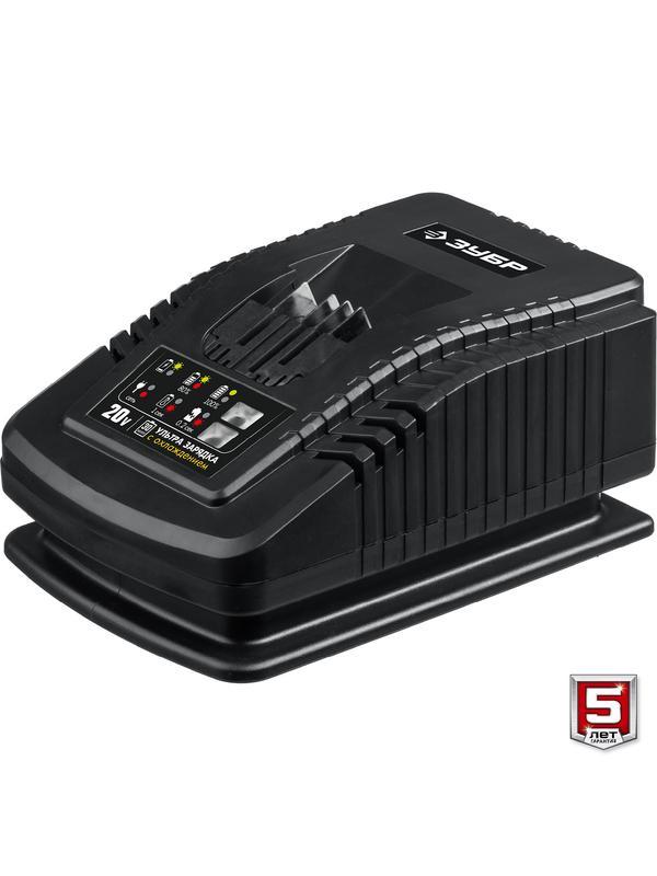 ЗУБР Т7, 20 В, 500 Н·м, 2 АКБ (4 А·ч), бесщеточный гайковерт, кейс, Профессионал (GB-500-42)