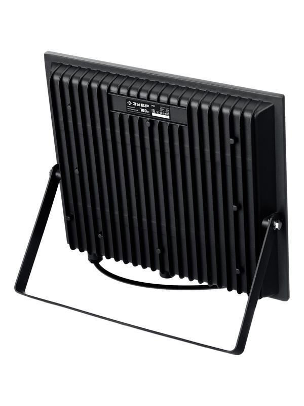 ЗУБР ПСК-100, 100 Вт, 6500 К, IP 65, светодиодный прожектор, Профессионал (57141-100)