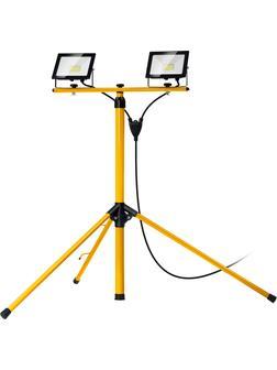 STAYER LED-MAX, 2 х 30 Вт, 6500 К, IP 65, 1.6 м, светодиодные прожекторы на штативе (56925-2-30)