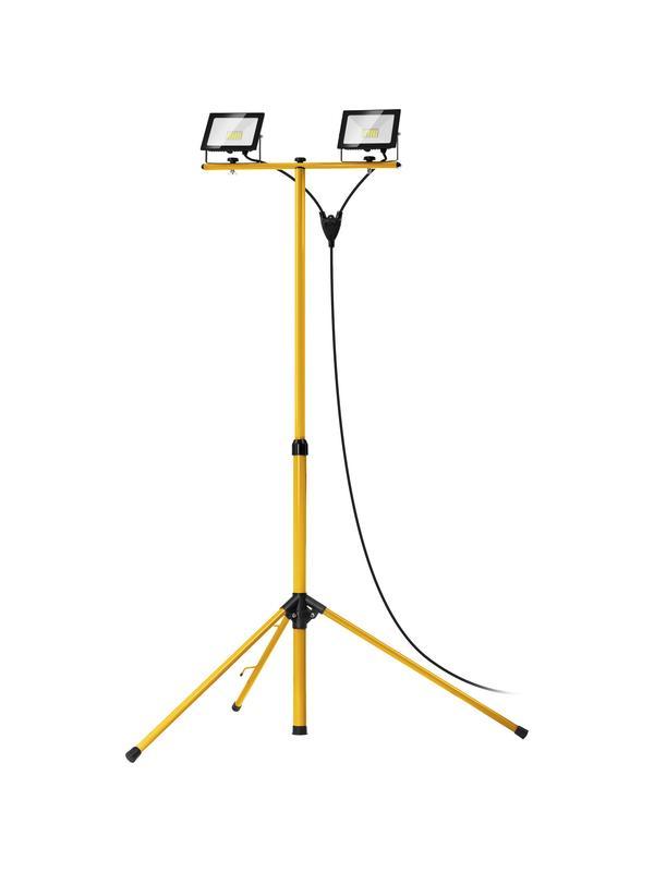 STAYER LED-MAX, 2 х 30 Вт, 6500 К, IP 65, 1.6 м, светодиодные прожекторы на штативе (56925-2-30)