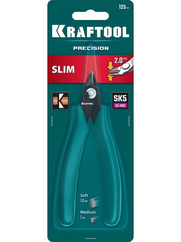 KRAFTOOL Kraft Mini, 125 мм, прецизионные бокорезы (220017-4-12)