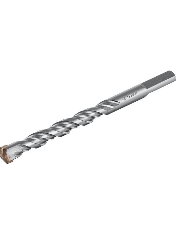 ЗУБР 14 x 150 мм, трехгранный хвостовик, сверло по бетону усиленное, Профессионал (2916-150-14)