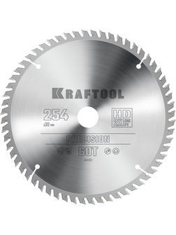 Пильный диск по дереву Kraftool Precision, 254 х 30 мм, 60Т (36952-254-30)