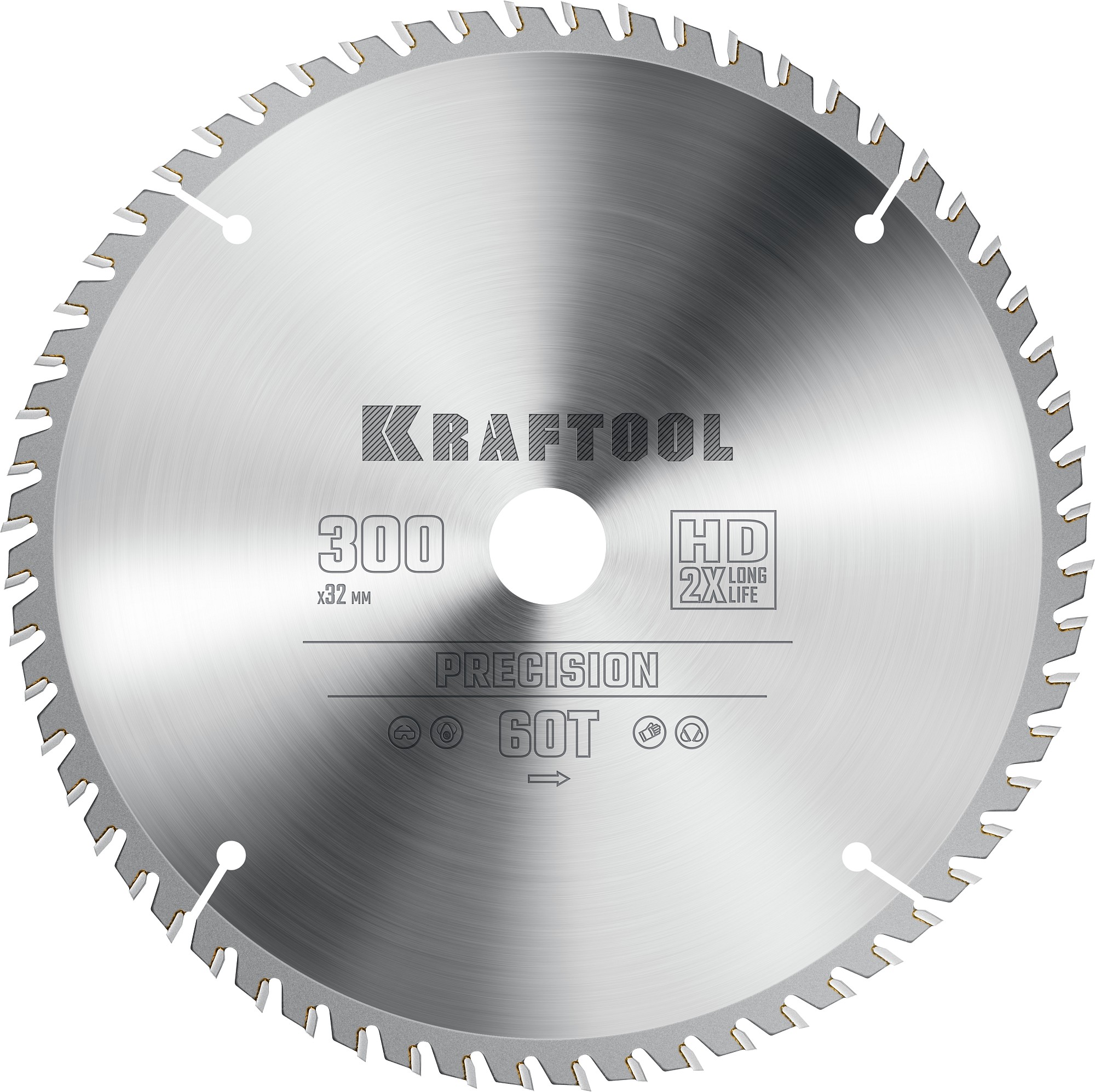 Пильный диск по дереву Kraftool Precision 36952-300-32, 60Т / 300 х 32 мм.