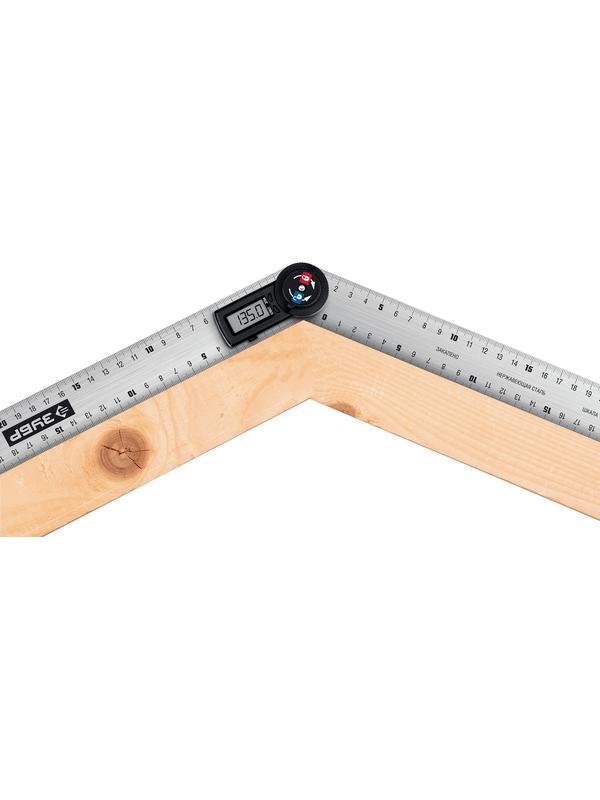 ЗУБР 300 мм, электронный транспортир-угломер, Профессионал (34296)