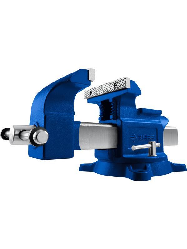 ЗУБР 150 мм, высокоточные слесарные тиски, Профессионал (32703-150)
