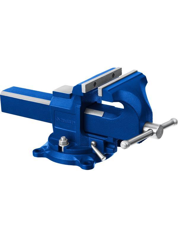 ЗУБР 150 мм, быстрозажимные слесарные тиски, Профессионал (32707-150 )