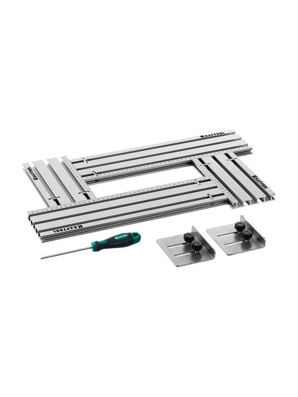 KRAFTOOL KRAFTFLEX MFS-200-400 мм, 4шт, Шаблон фрезерный в комплекте с 2 упорами (32807)