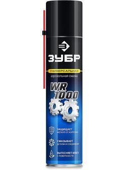ЗУБР WR-1000 400 мл, средство для тысячи применений, Многофункциональная аэрозольная смазка, ПРОФЕССИОНАЛ (41442)