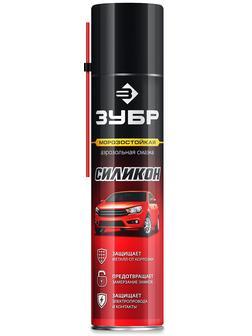 ЗУБР 400 мл, Силиконовая аэрозольная смазка, ПРОФЕССИОНАЛ (41444)